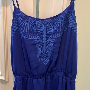 Scoop NYC blue maxi dress